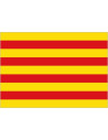 Bandera de Cataluña de Poliéster Microperforada Reforzada