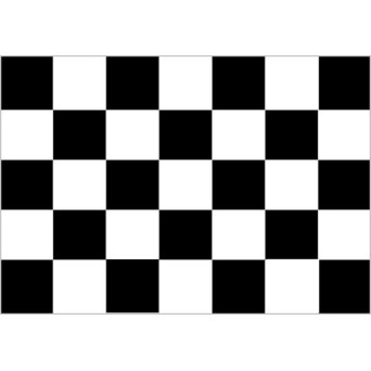 Bandera de Carreras de Poliéster Microperforada Reforzada