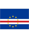 Bandera de Cabo Verde de Poliéster Microperforada Reforzada