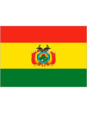 Bandera de Bolivia de Poliéster Microperforada Reforzada