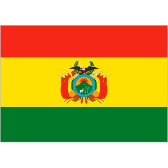 Bandera de Bolivia de Poliéster Microperforada Reforzada