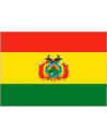 Bandera de Bolivia de Poliéster Microperforada Reforzada