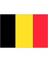 Bandera de Bélgica de Poliéster Microperforada Reforzada