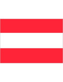 Bandera de Austria de Poliéster Microperforada Reforzada