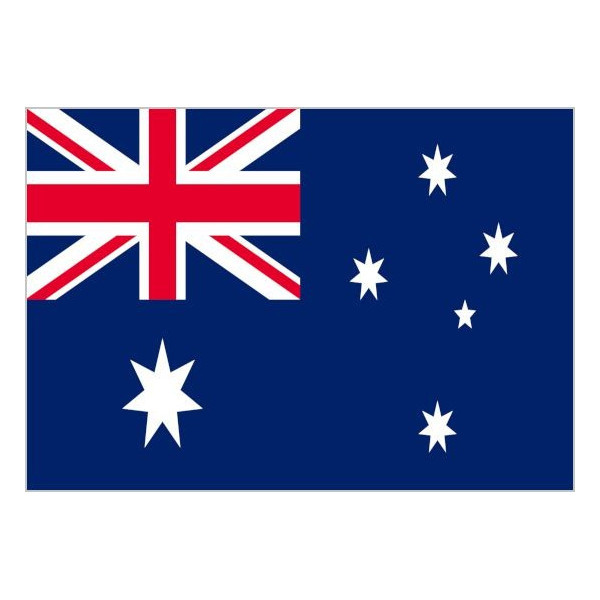'Bandera de Australia de Poliéster Microperforada Reforzada