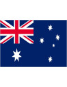 Bandera de Australia de Poliéster Microperforada Reforzada