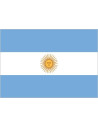 Bandera de Argentina de Poliéster Microperforada Reforzada