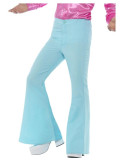 Pantalón de Campana de color Azul para Adulto