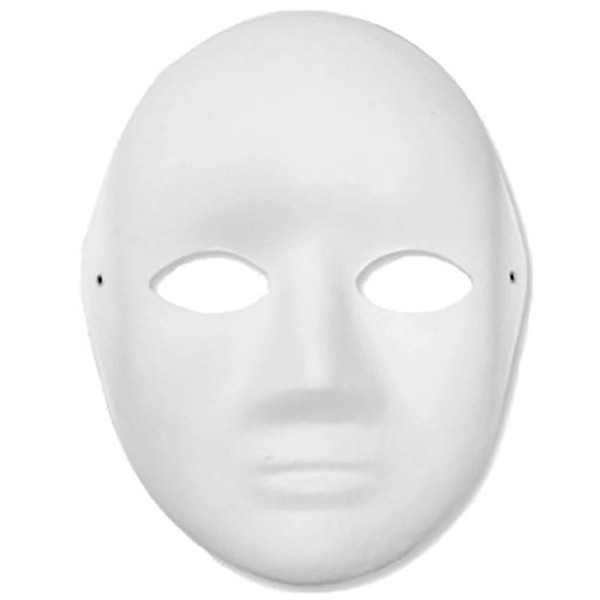 Máscara para Pintar con forma de Cara de Mujer