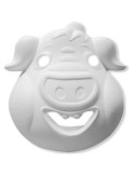 Máscara para Pintar con forma de Cara de Cerdo