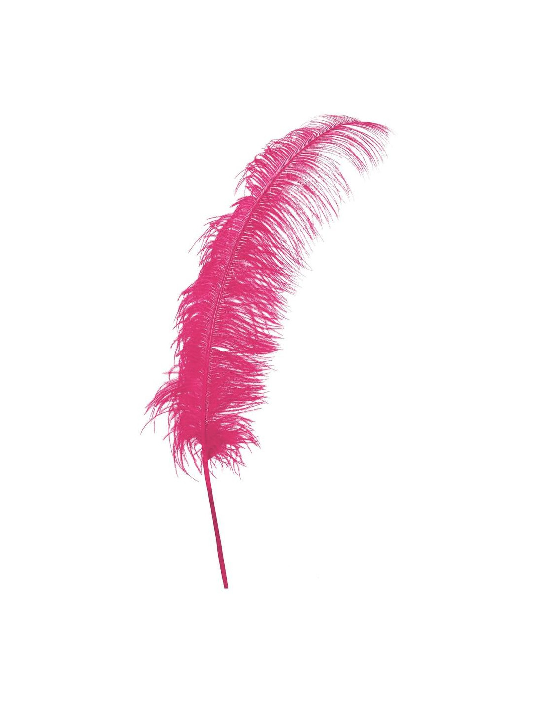 Boas de plumas de avestruz de 4 capas, más de 20 colores para recoger (rosa  intenso)