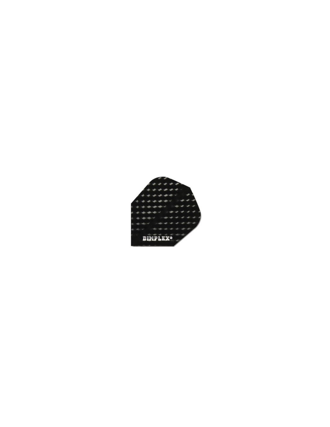 Pack de 3 Aletas Dimplex de color Negro para Dardos - Bazar