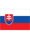 Bandera de Eslovaquia de Poliéster Microperforada Reforzada